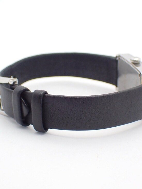 Tiffany & Co Gallery Quartz Watch White Dial Leather Strap Pawn main image 5